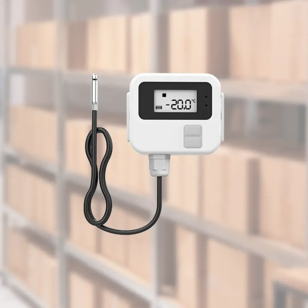 Traadloes temperatursensor 40 til 125°C IP65 BLE 5.0 1653