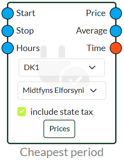 nodes electricity prices cheapest electricity price period