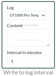 Logging 2 nodes logging write to log interval