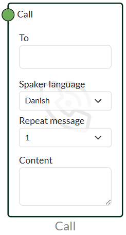 Notifications 5 nodes notifications call